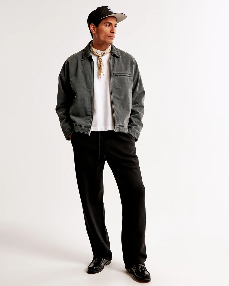 Essential Baggy Open-Hem Sweatpant