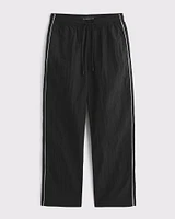 Nylon Open-Hem Sweatpant