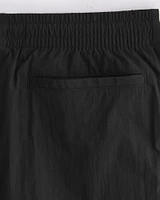 Nylon Open-Hem Sweatpant