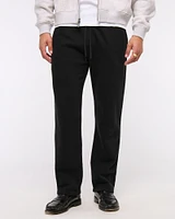 Essential Straight Open-Hem Sweatpant