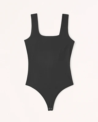 Soft Matte Seamless Squareneck Bodysuit