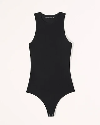 Soft Matte Seamless High-Neck Bodysuit