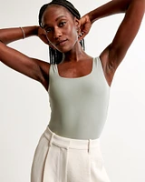 Soft Matte Seamless Squareneck Bodysuit