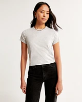 Essential Polished Body-Skimming Tee