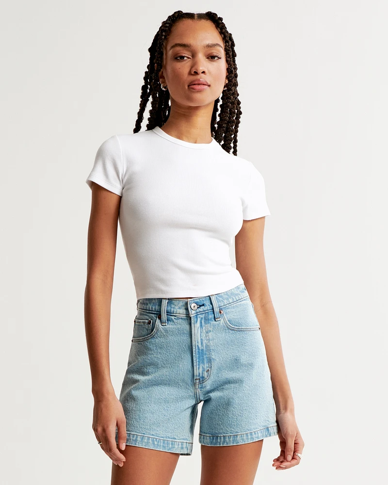 Essential Rib Baby Tee