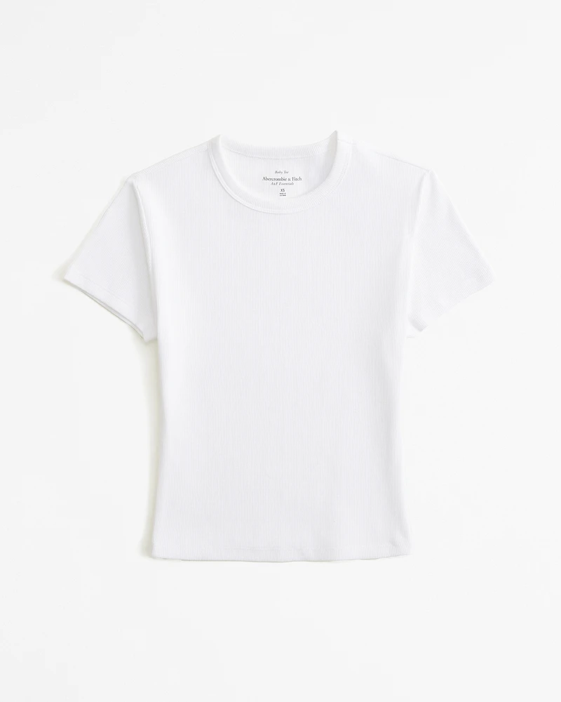 Essential Rib Baby Tee