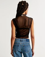 The A&F Paloma Mesh Top