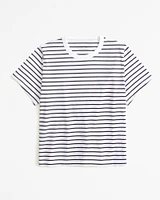 Essential Polished Body-Skimming Tee