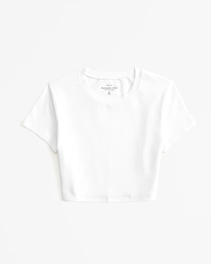 Essential Ultra Cropped Baby Tee