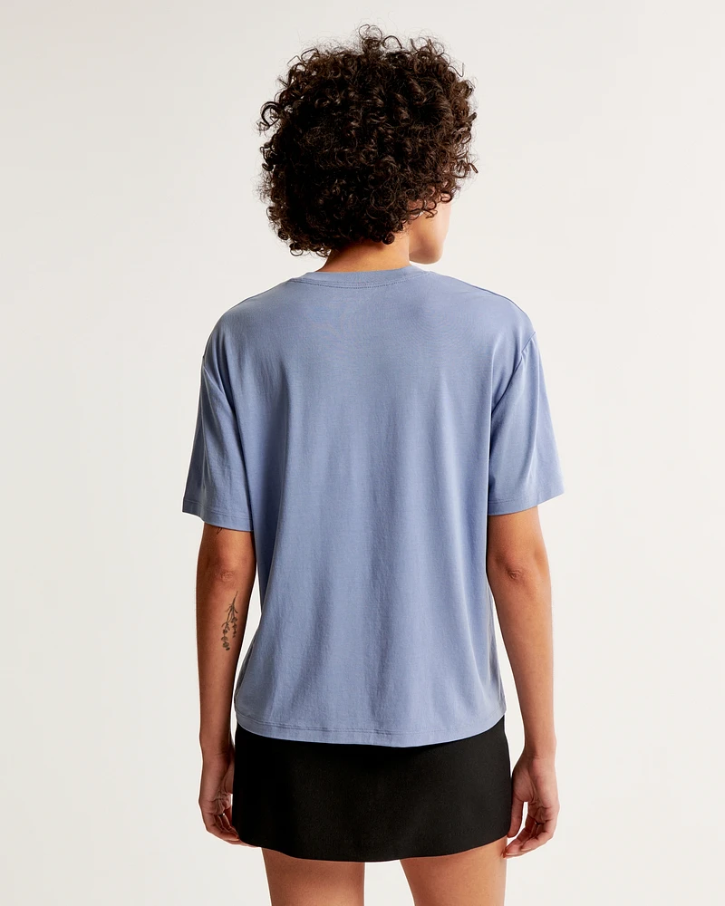 Soft Drape Fabric Easy Tee