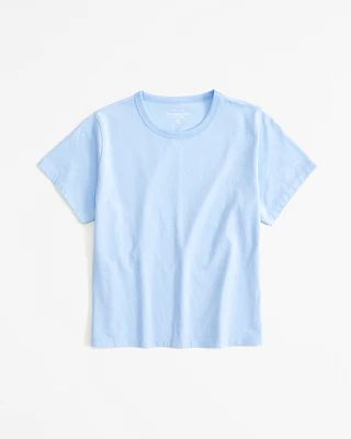 Essential Polished Body-Skimming Tee