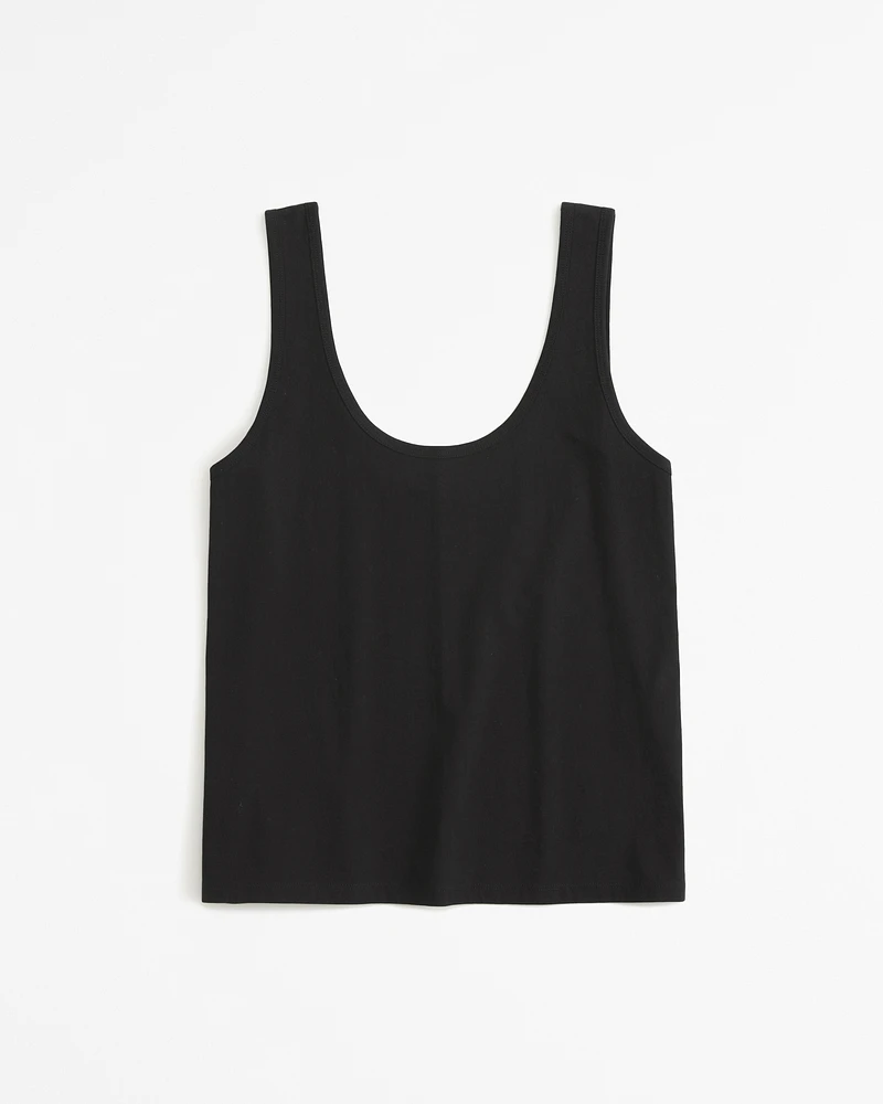 Polished Skimming Scoopneck Tank