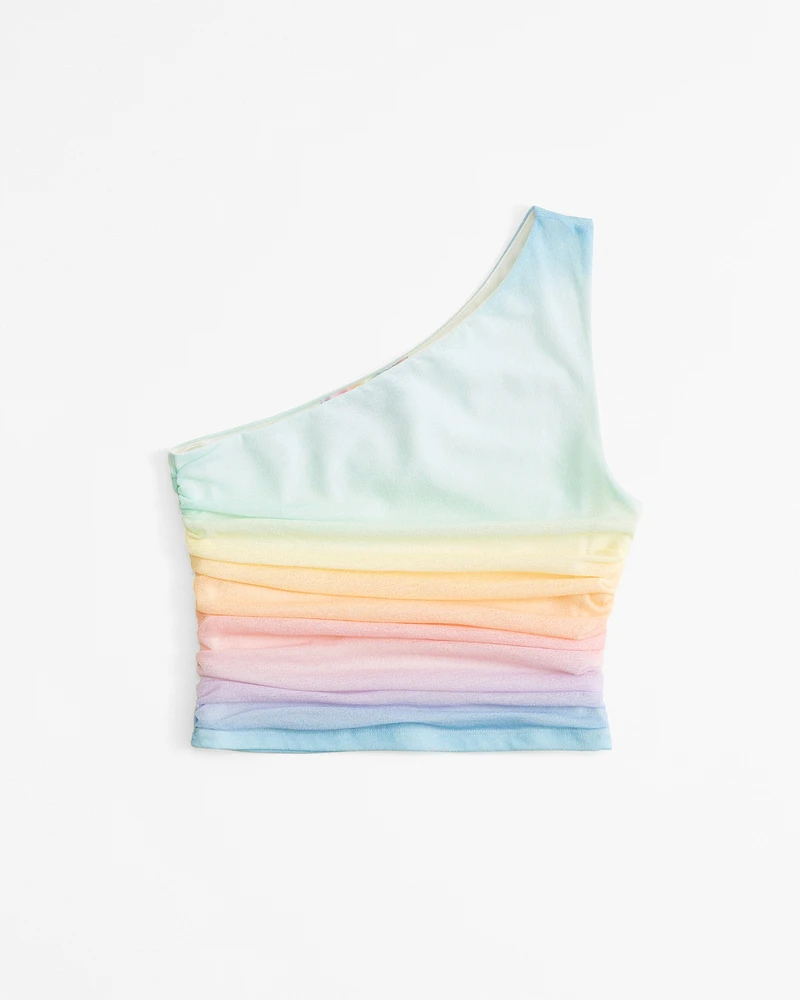 Pride Mesh Asymmetrical Top