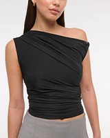 Draped Twist Top