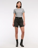 Essential Polished Body-Skimming Tuckable Tee
