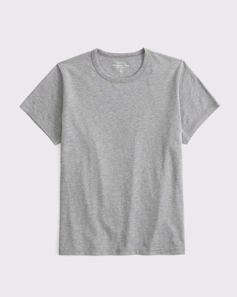 Essential Polished Body-Skimming Tuckable Tee