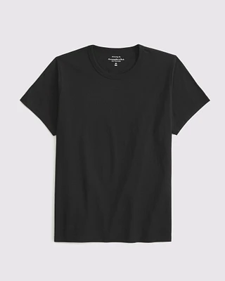 Essential Polished Body-Skimming Tuckable Tee