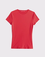 Soft Matte Seamless Tuckable Crew Tee