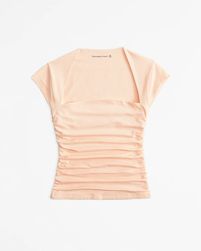 The A&F Ava Short-Sleeve Top