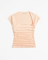 The A&F Ava Short-Sleeve Top