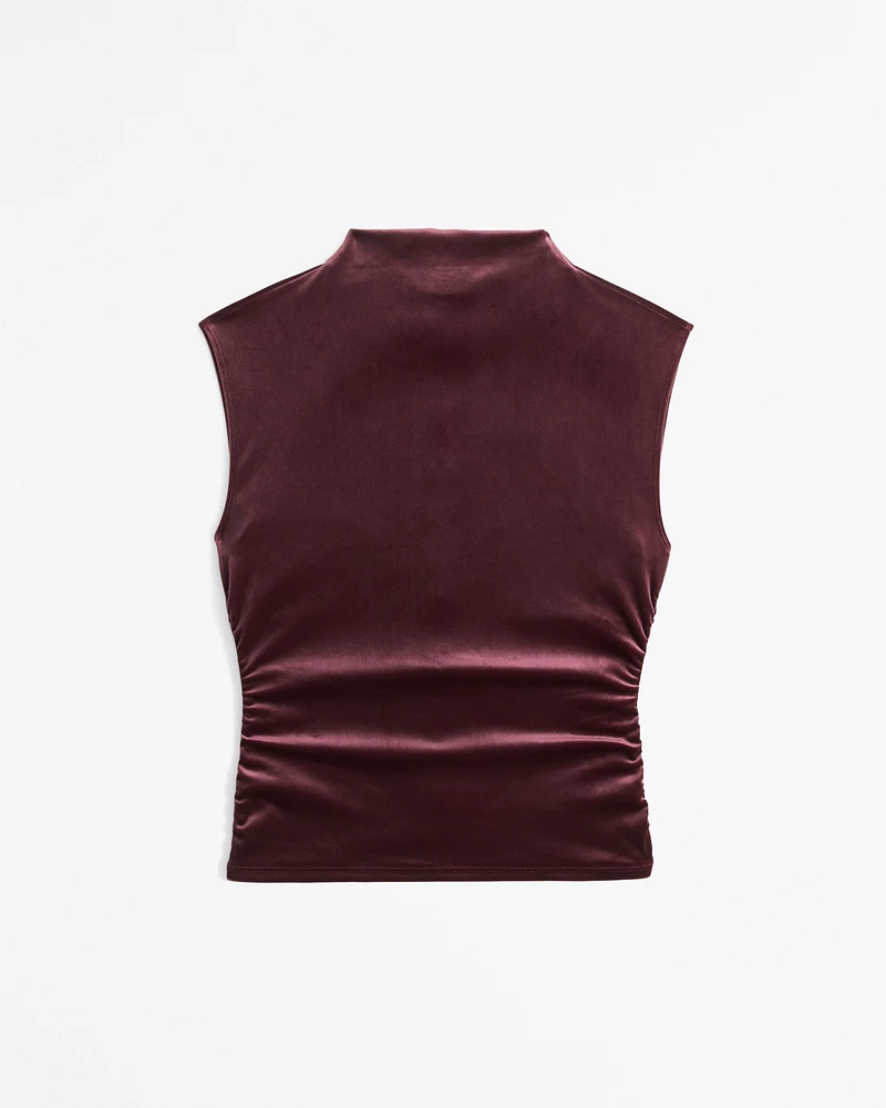 The A&F Paloma Stretch Crepe Top