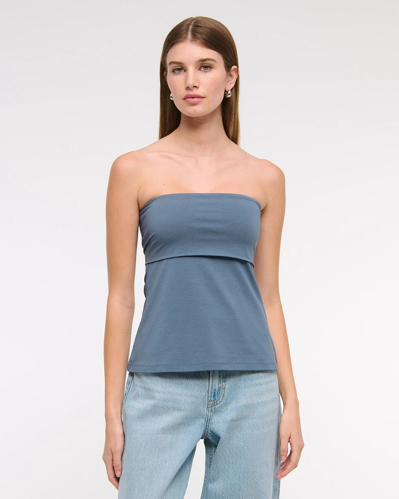 Foldover Tube Top