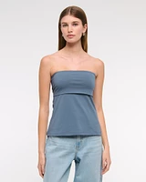 Foldover Tube Top