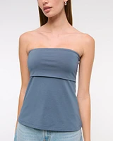 Foldover Tube Top