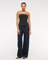 Foldover Tube Top