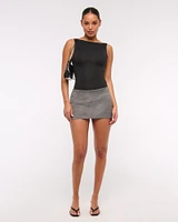 Sculpt Matte Seamless Slash Scoop-Back Bodysuit