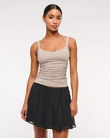 Sweetheart Contrast Top