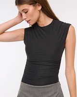 Soft Matte Seamless Ruched Bodysuit
