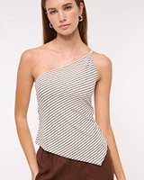 One-Shoulder Asymmetrical Top