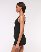 One-Shoulder Asymmetrical Top