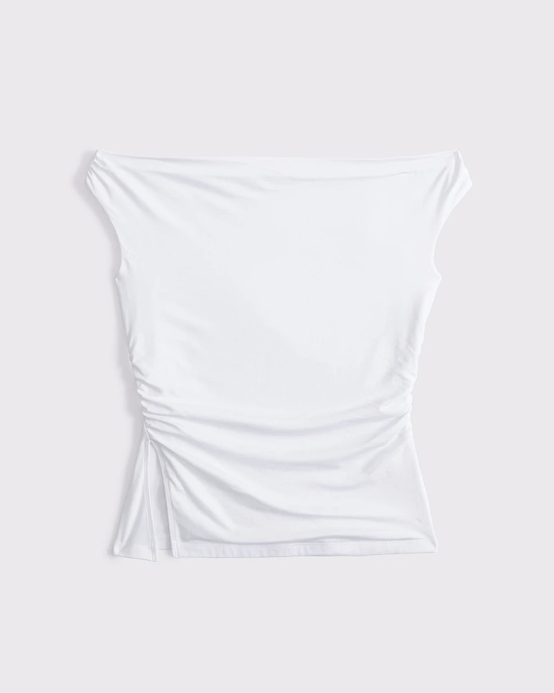 Draped Off-The-Shoulder Top