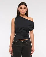 Asymmetrical Draped Top