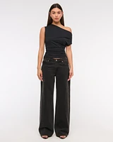 Asymmetrical Draped Top