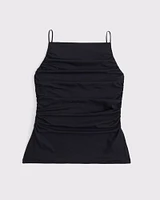 Ruched Apron Top