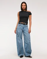 Asymmetrical Draped Top