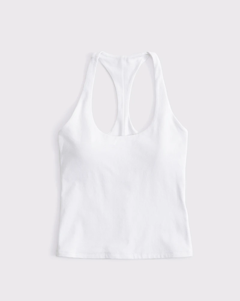 Bra-Free Racerback Scoop Tank