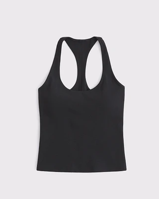 Bra-Free Racerback Scoop Tank