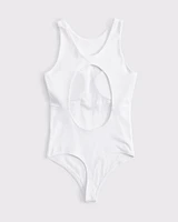 Bra-Free Open-Back Bodysuit