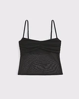 Sweetheart Mesh Cami Top