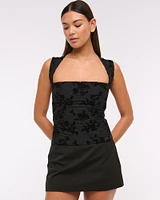 The A&F Ava Mesh Top