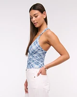 Knotted Halter Top
