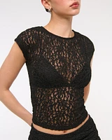 Lace Shell Top