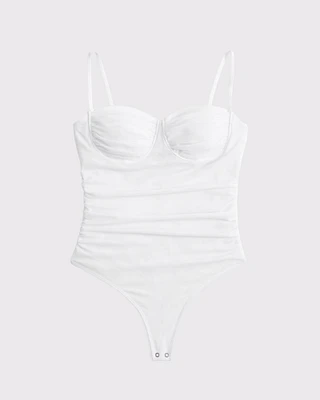 Bra-Free Mesh Bodysuit