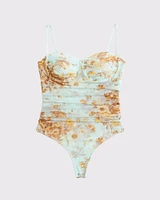 Bra-Free Mesh Bodysuit