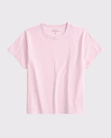 Essential Polished Body-Skimming Tee