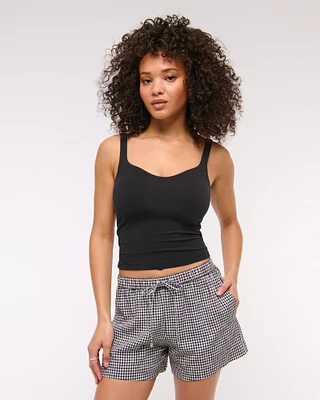 Bra-Free Seamless Sweetheart Tank